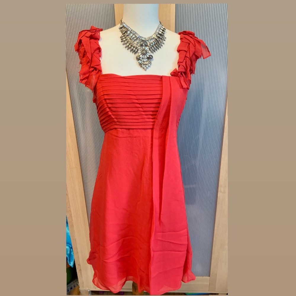 BCBG Max Azria chiffon dress